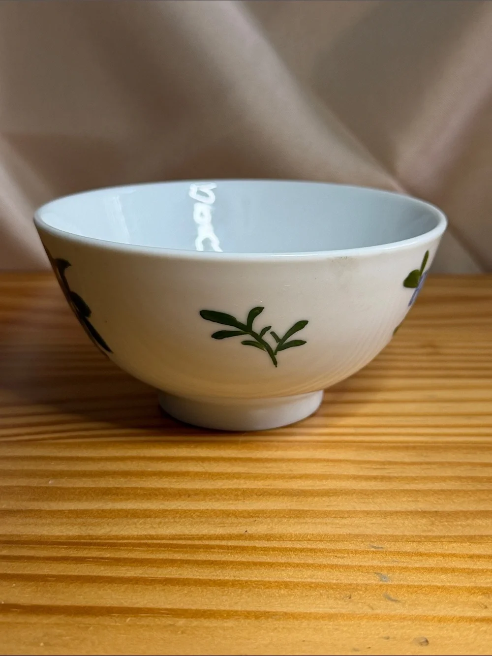Vintage IDG Porcelain Blueberry Cereal Bowl 5